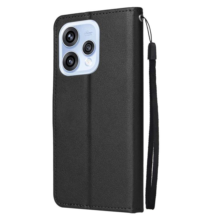 For OPPO Reno15 Pro 5G Global 3-Card Slots Multifunctional Leather Phone Case