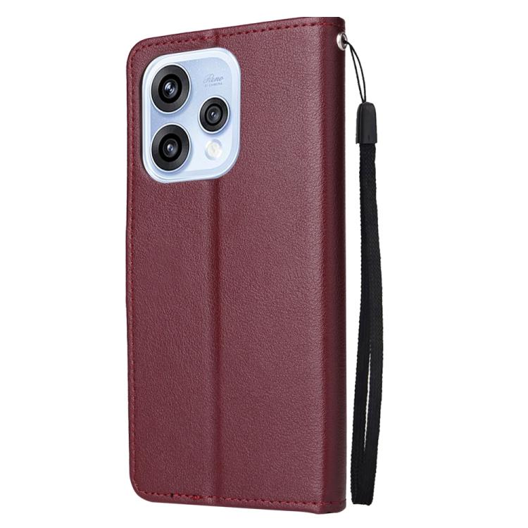 For OPPO Reno15 Pro 5G Global 3-Card Slots Multifunctional Leather Phone Case