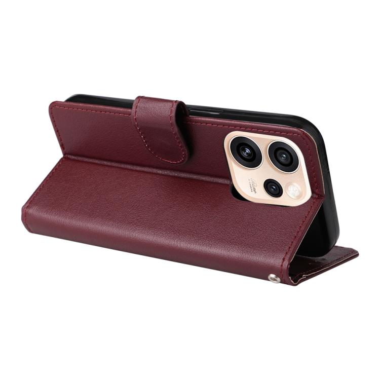 For OPPO Reno15 Pro Max 5G Global 3-Card Slots Multifunctional Leather Phone Case