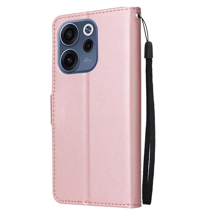 For OPPO Reno15 F 5G Global 3-Card Slots Multifunctional Leather Phone Case