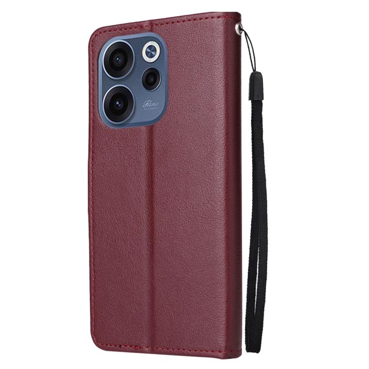 For OPPO Reno15 F 5G Global 3-Card Slots Multifunctional Leather Phone Case