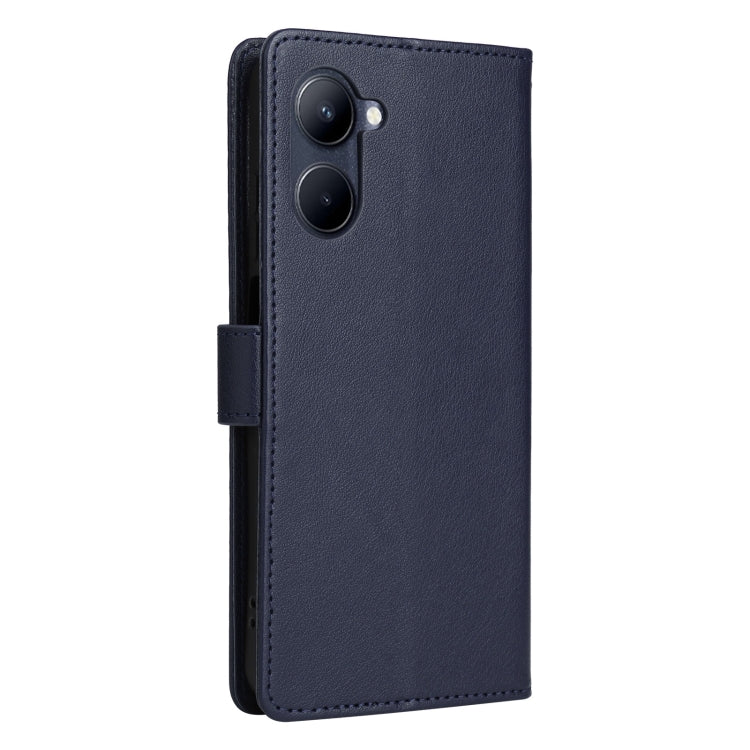 For Realme C33 3-Card Slots Multifunctional Leather Phone Case