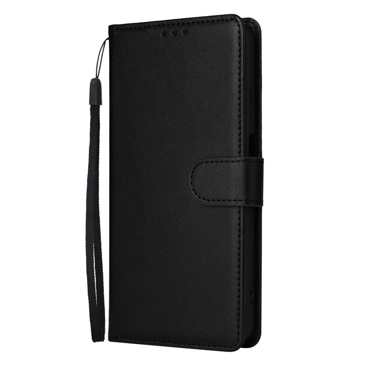 For Realme C33 3-Card Slots Multifunctional Leather Phone Case