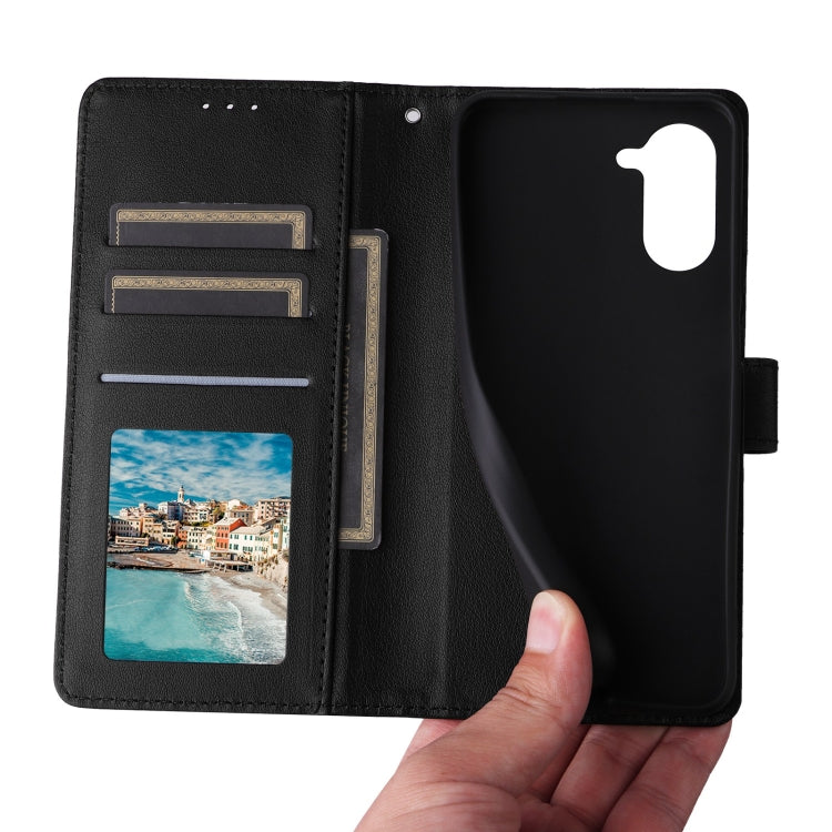 For Realme C33 3-Card Slots Multifunctional Leather Phone Case