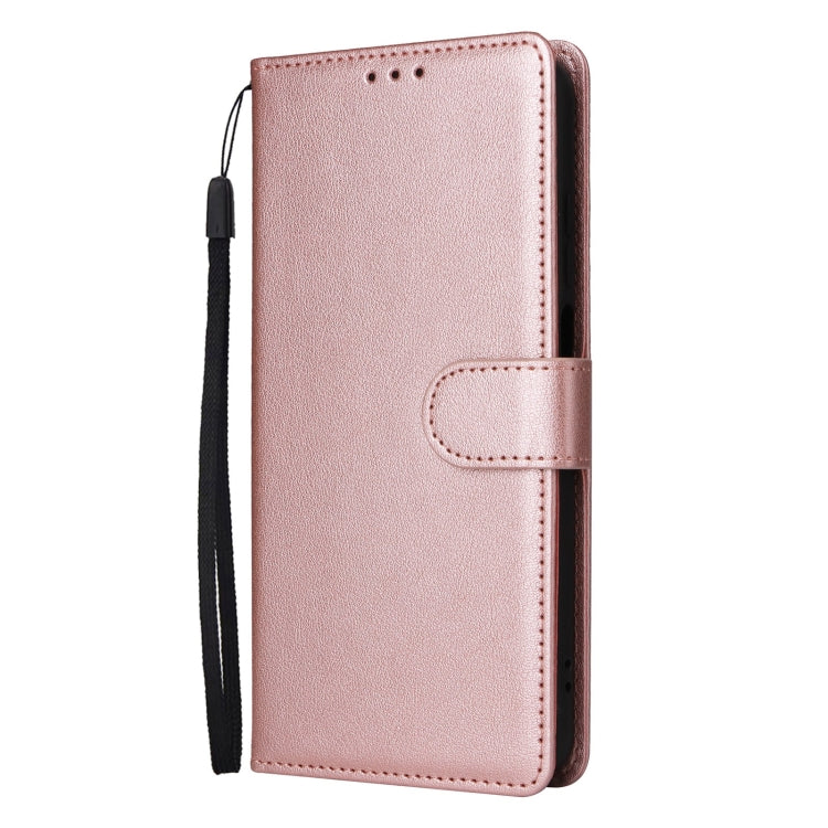 For Realme C33 3-Card Slots Multifunctional Leather Phone Case