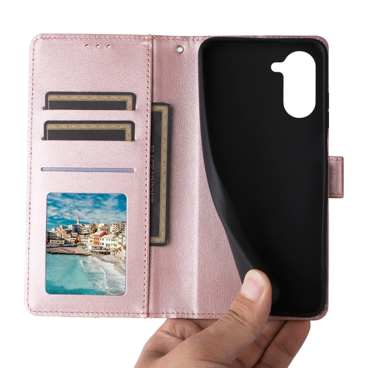 For Realme C33 3-Card Slots Multifunctional Leather Phone Case