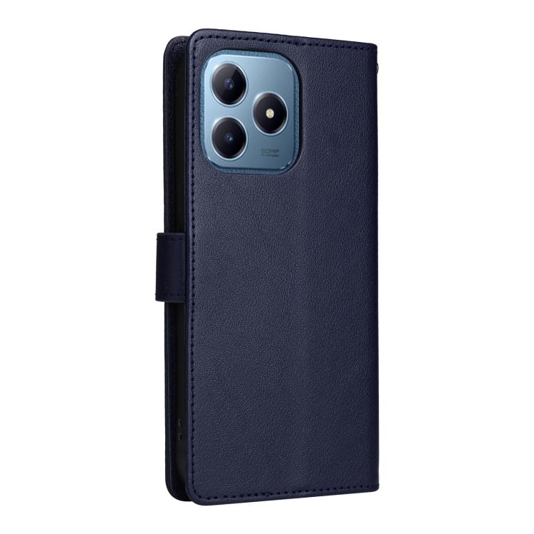 For Realme C63 4G / C61 4G 3-Card Slots Multifunctional Leather Phone Case
