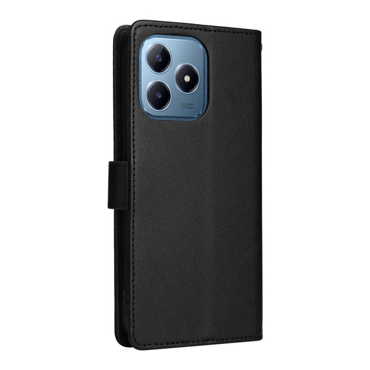 For Realme C63 4G / C61 4G 3-Card Slots Multifunctional Leather Phone Case