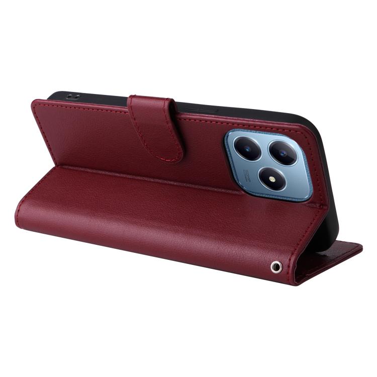 For Realme C63 4G / C61 4G 3-Card Slots Multifunctional Leather Phone Case