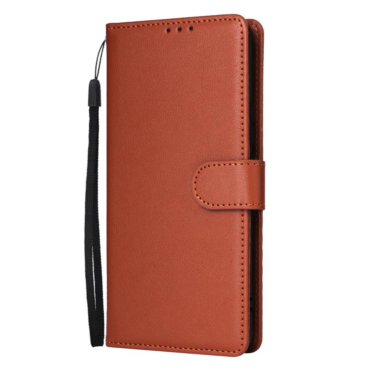 For Realme 13 Pro 5G 3-Card Slots Multifunctional Leather Phone Case