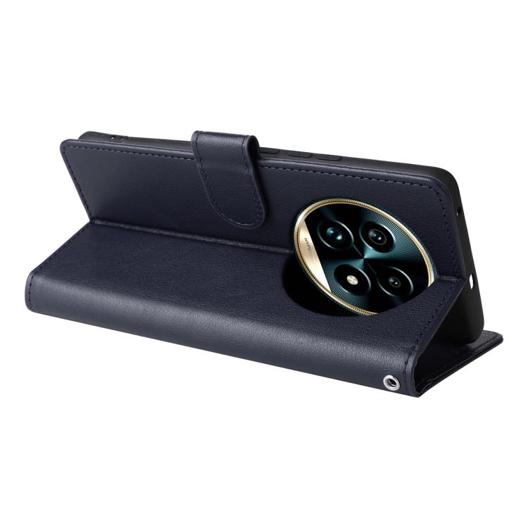 For Realme 13 Pro 5G 3-Card Slots Multifunctional Leather Phone Case