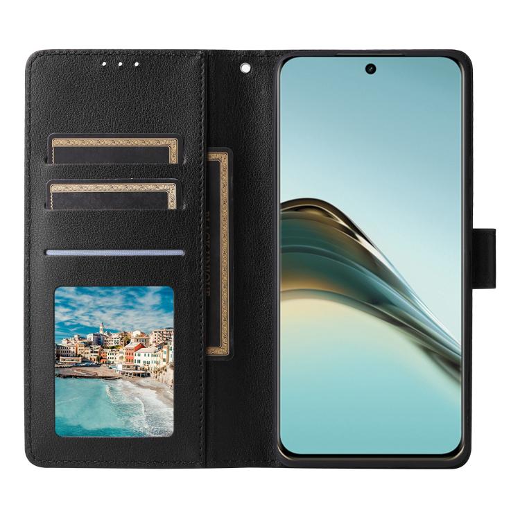 For Realme 13 Pro 5G 3-Card Slots Multifunctional Leather Phone Case
