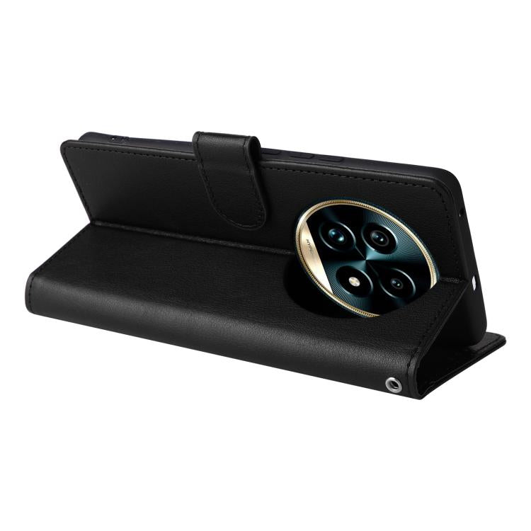 For Realme 13 Pro 5G 3-Card Slots Multifunctional Leather Phone Case