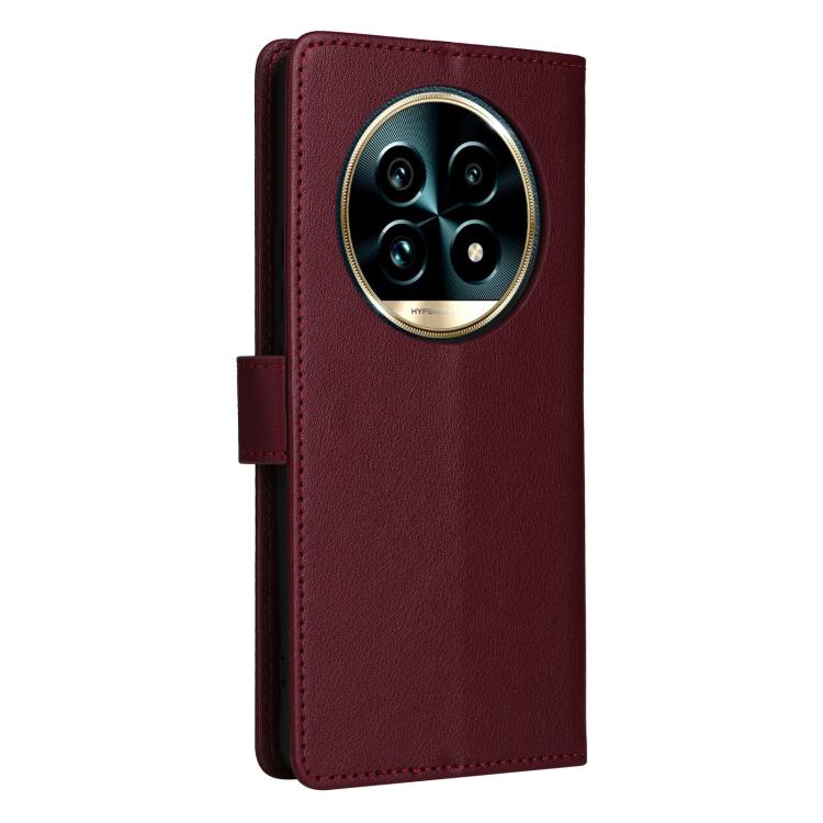 For Realme 13 Pro 5G 3-Card Slots Multifunctional Leather Phone Case