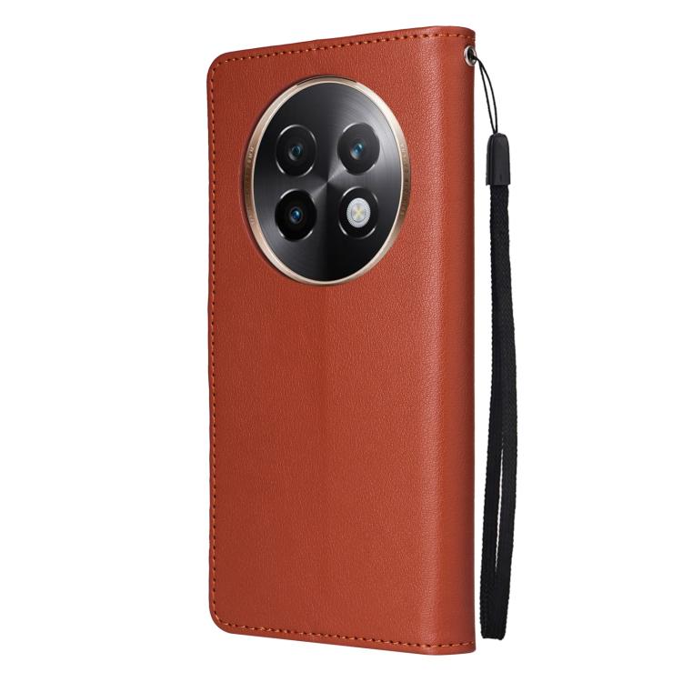 For Realme 13+ 5G 3-Card Slots Multifunctional Leather Phone Case