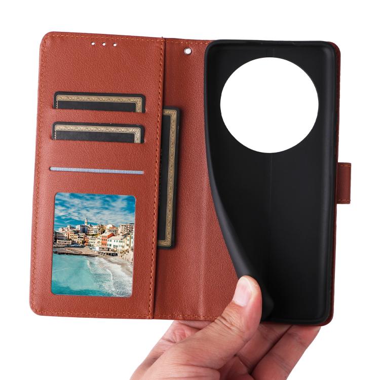 For Realme 13+ 5G 3-Card Slots Multifunctional Leather Phone Case