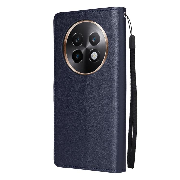 For Realme 13+ 5G 3-Card Slots Multifunctional Leather Phone Case