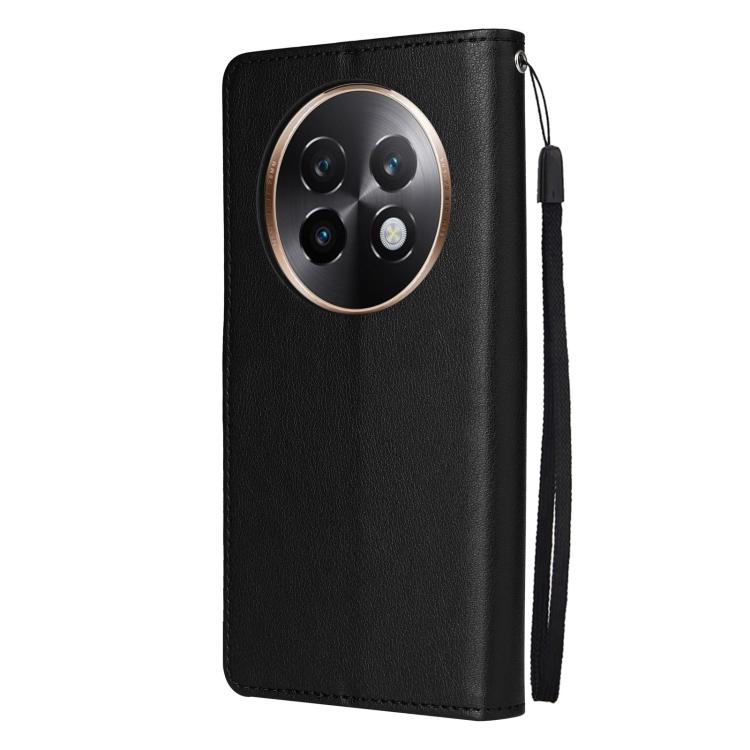 For Realme 13+ 5G 3-Card Slots Multifunctional Leather Phone Case