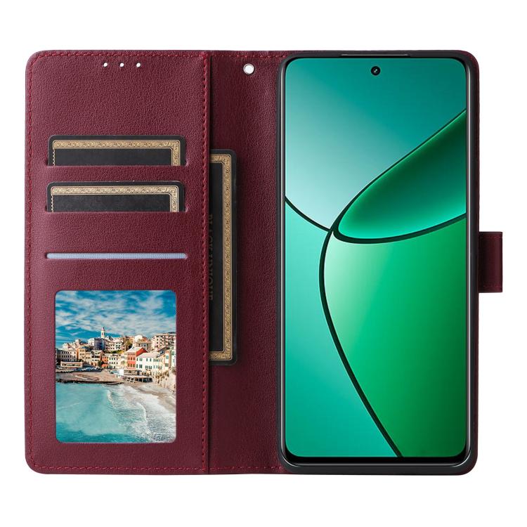 For Realme 13+ 5G 3-Card Slots Multifunctional Leather Phone Case