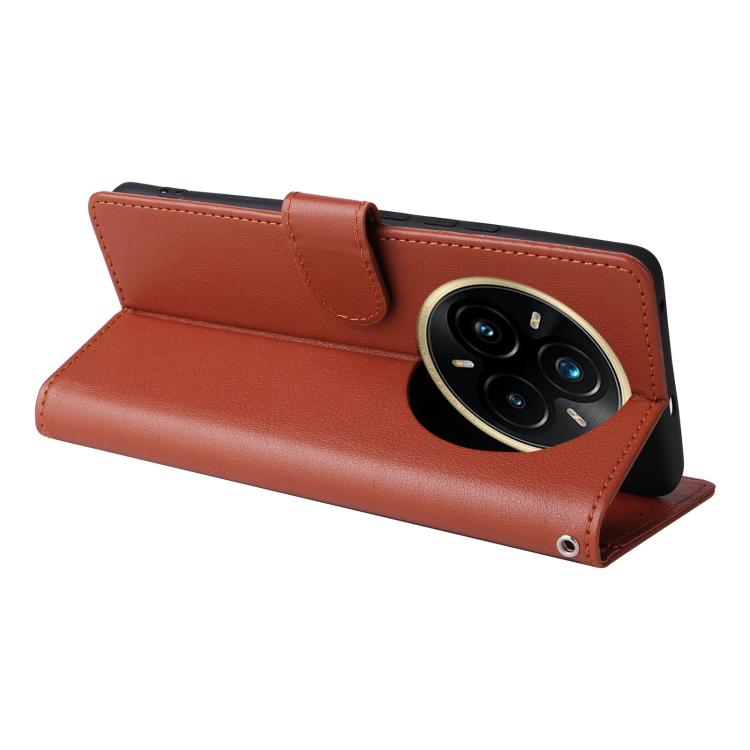 For Realme 14 Pro+ 5G Global 3-Card Slots Multifunctional Leather Phone Case
