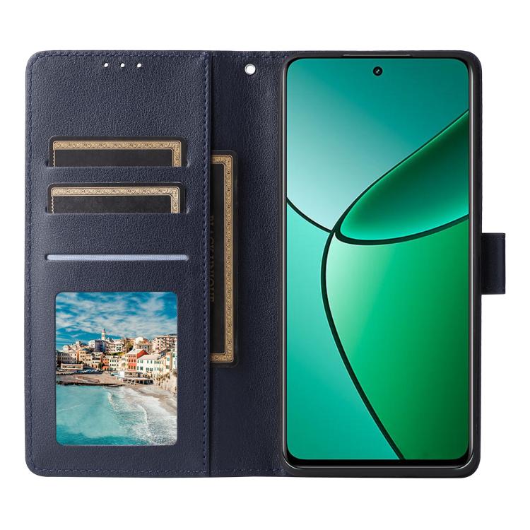 For Realme 14 Pro+ 5G Global 3-Card Slots Multifunctional Leather Phone Case