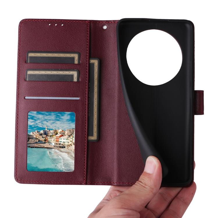For Realme 14 Pro+ 5G Global 3-Card Slots Multifunctional Leather Phone Case