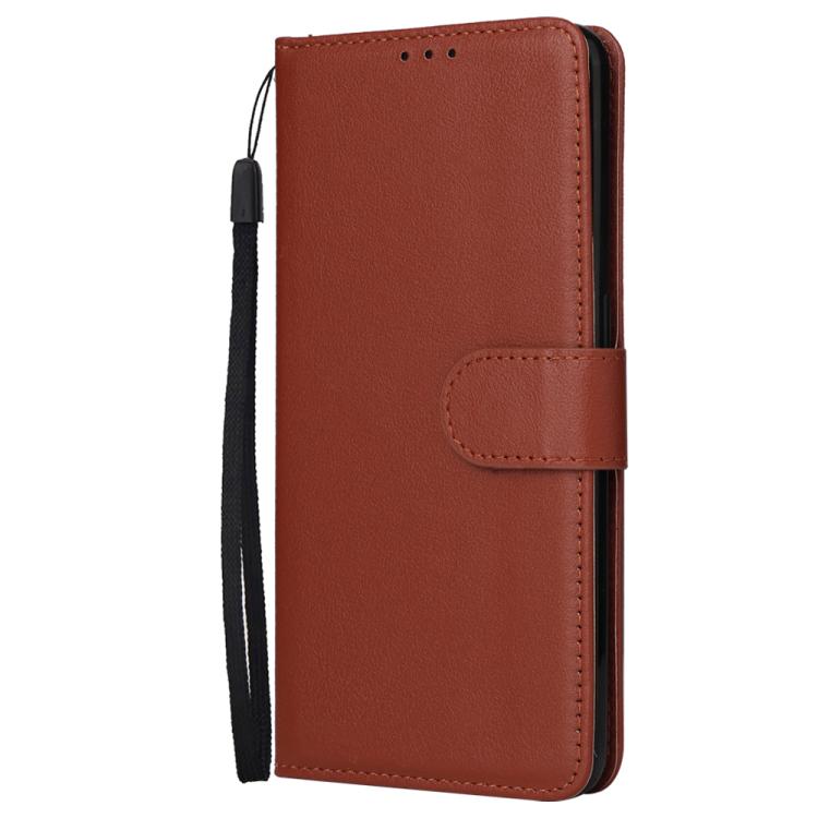 For Realme 14 5G 3-Card Slots Multifunctional Leather Phone Case