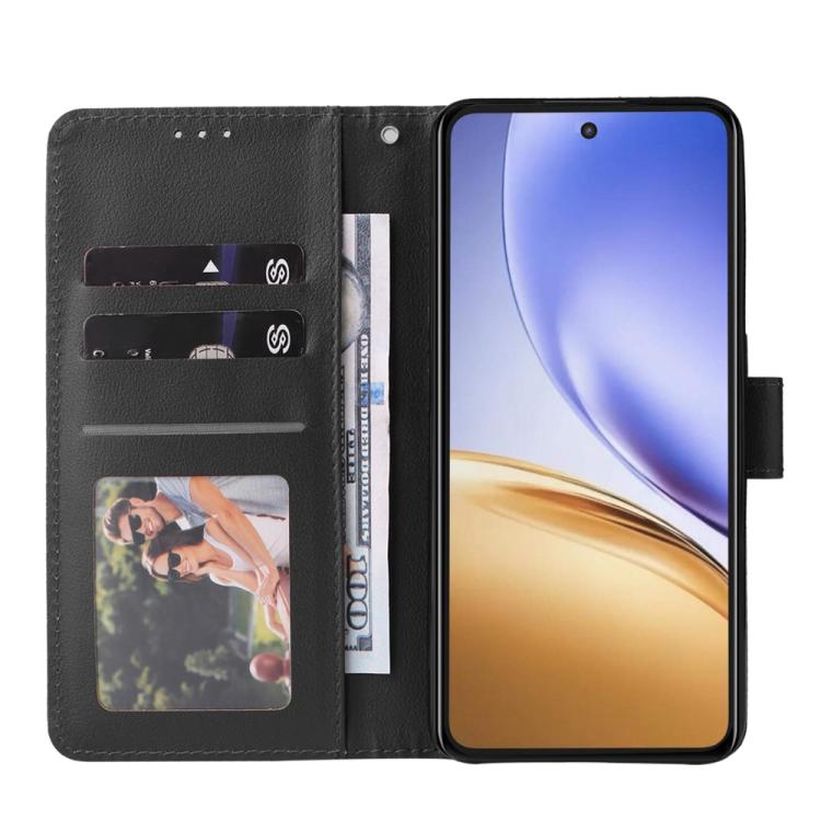 For Realme 14 5G 3-Card Slots Multifunctional Leather Phone Case