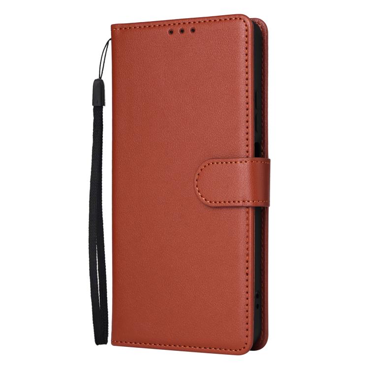 For Realme 12 Lite 4G 3-Card Slots Multifunctional Leather Phone Case