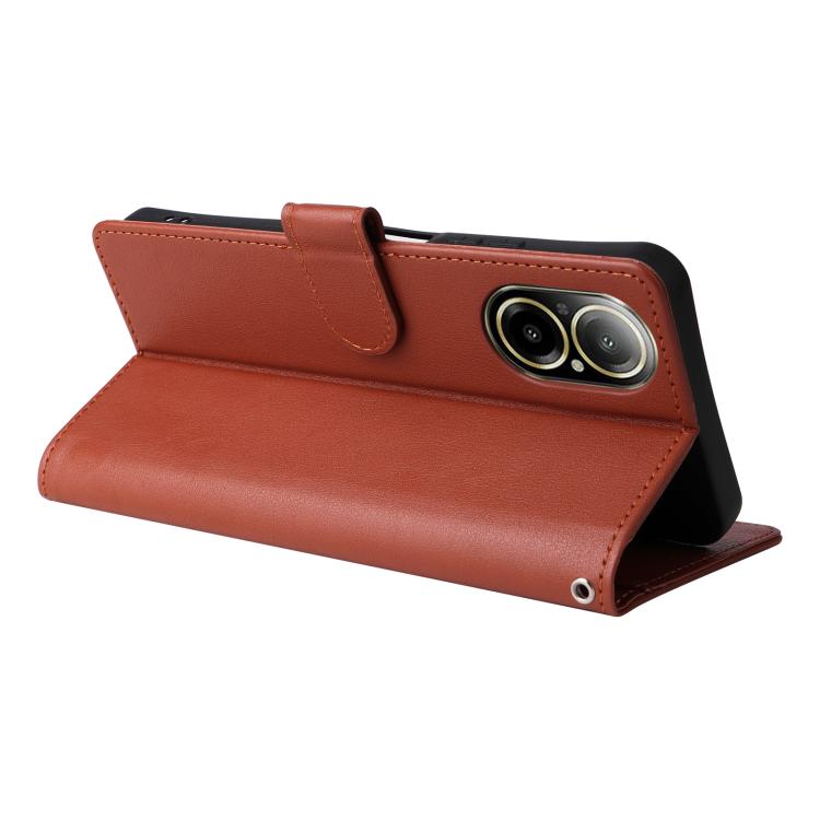 For Realme 12 Lite 4G 3-Card Slots Multifunctional Leather Phone Case