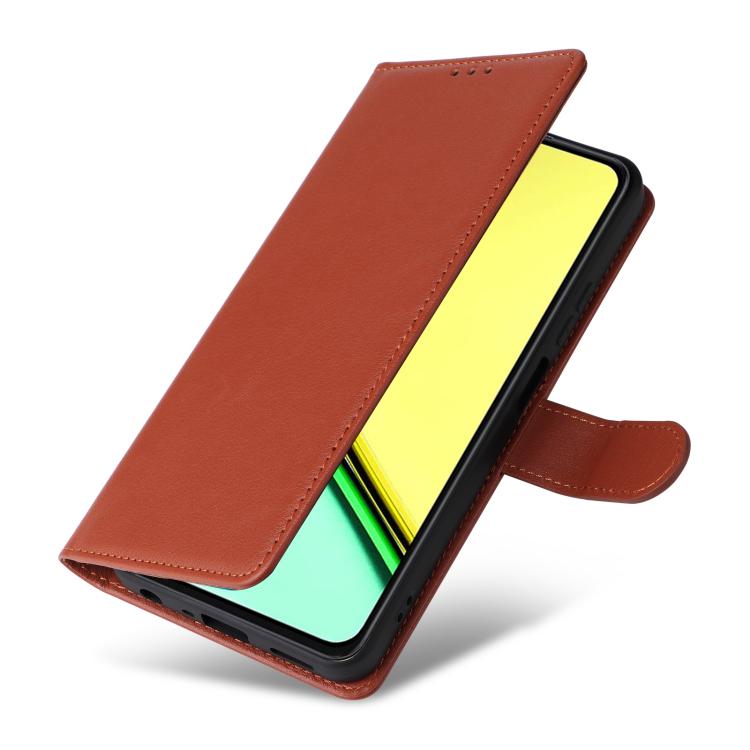 For Realme 12 Lite 4G 3-Card Slots Multifunctional Leather Phone Case