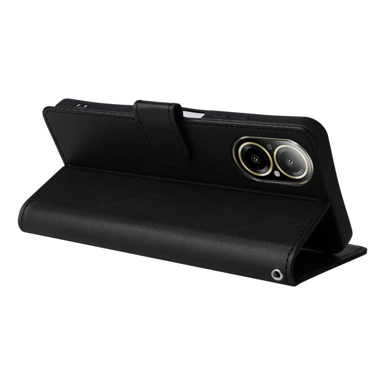 For Realme 12 Lite 4G 3-Card Slots Multifunctional Leather Phone Case