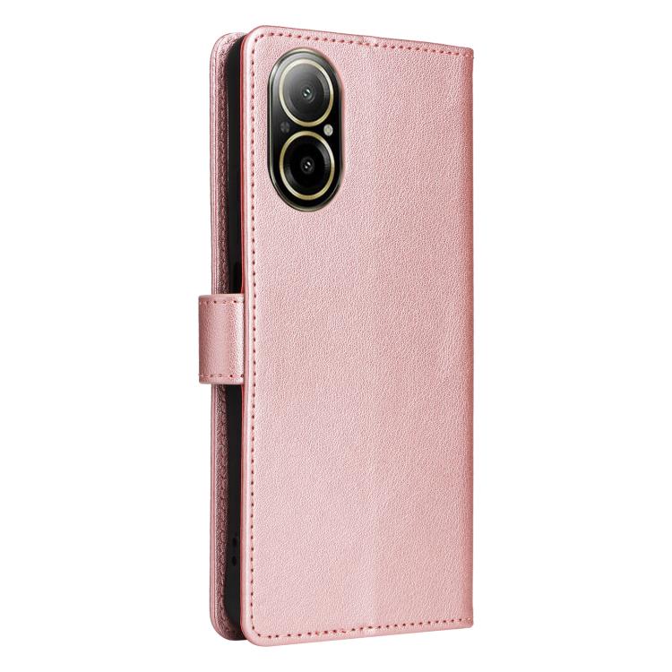 For Realme 12 Lite 4G 3-Card Slots Multifunctional Leather Phone Case