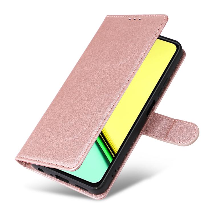 For Realme 12 Lite 4G 3-Card Slots Multifunctional Leather Phone Case