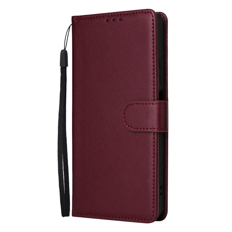 For Realme 12 Lite 4G 3-Card Slots Multifunctional Leather Phone Case