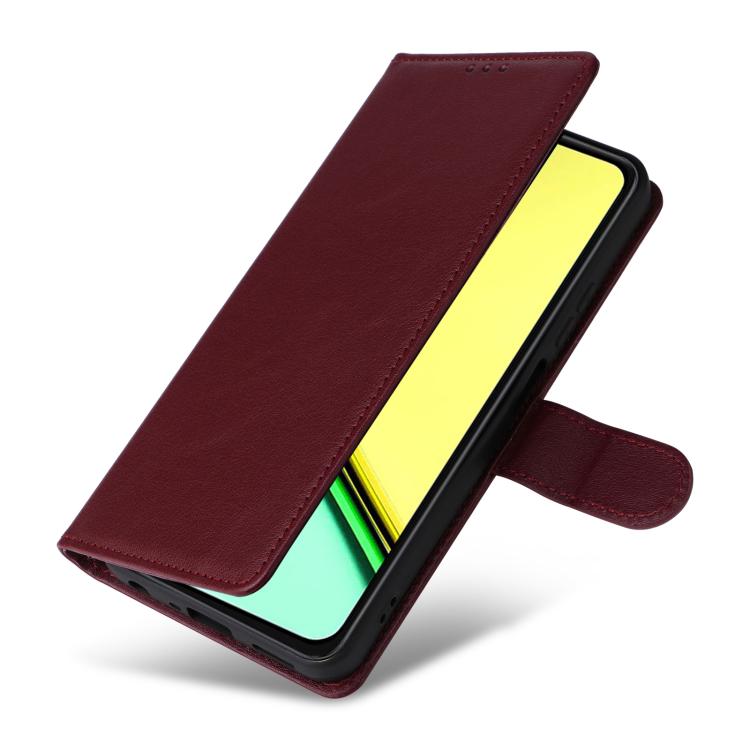 For Realme 12 Lite 4G 3-Card Slots Multifunctional Leather Phone Case