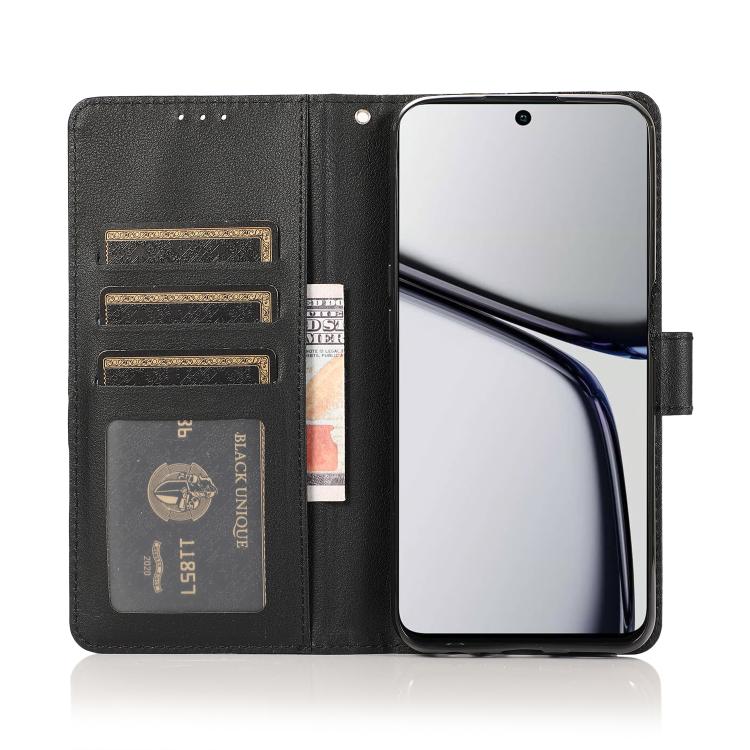For Realme C65 4G 3-Card Slots Multifunctional Leather Phone Case