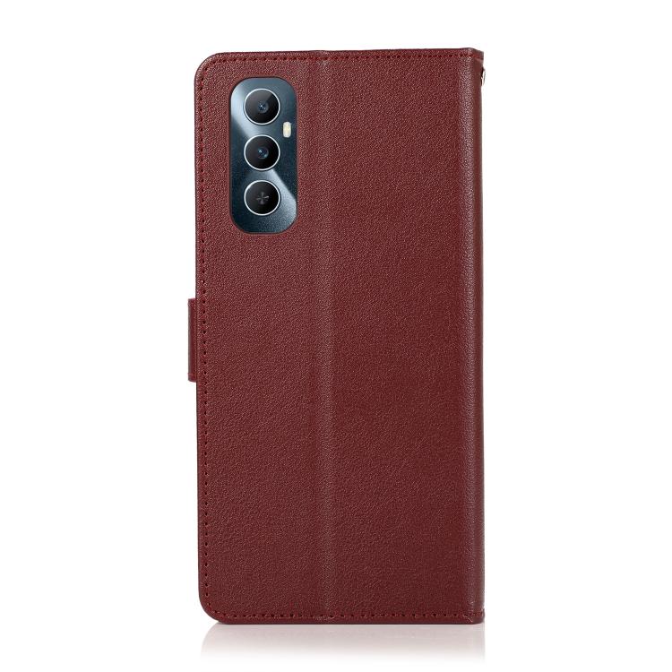 For Realme C65 4G 3-Card Slots Multifunctional Leather Phone Case