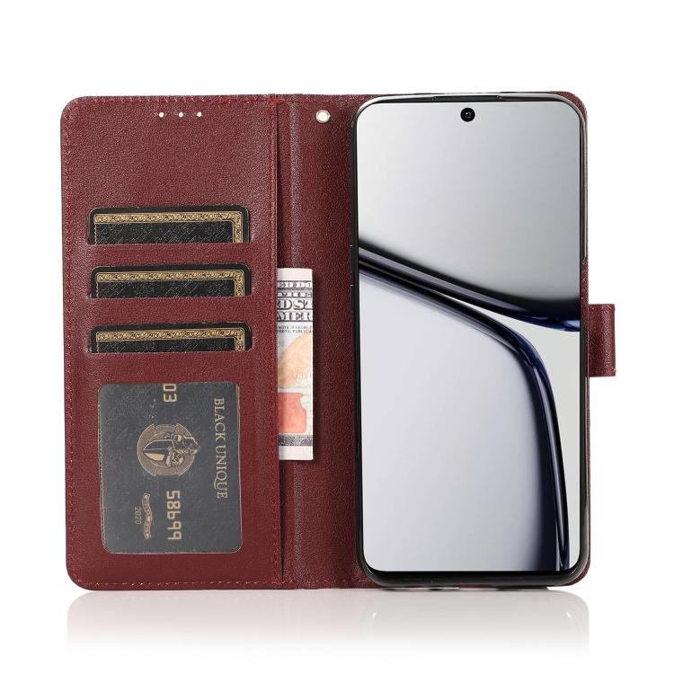 For Realme C65 4G 3-Card Slots Multifunctional Leather Phone Case