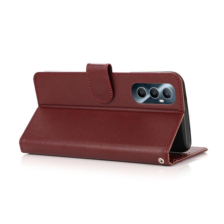 For Realme C65 4G 3-Card Slots Multifunctional Leather Phone Case