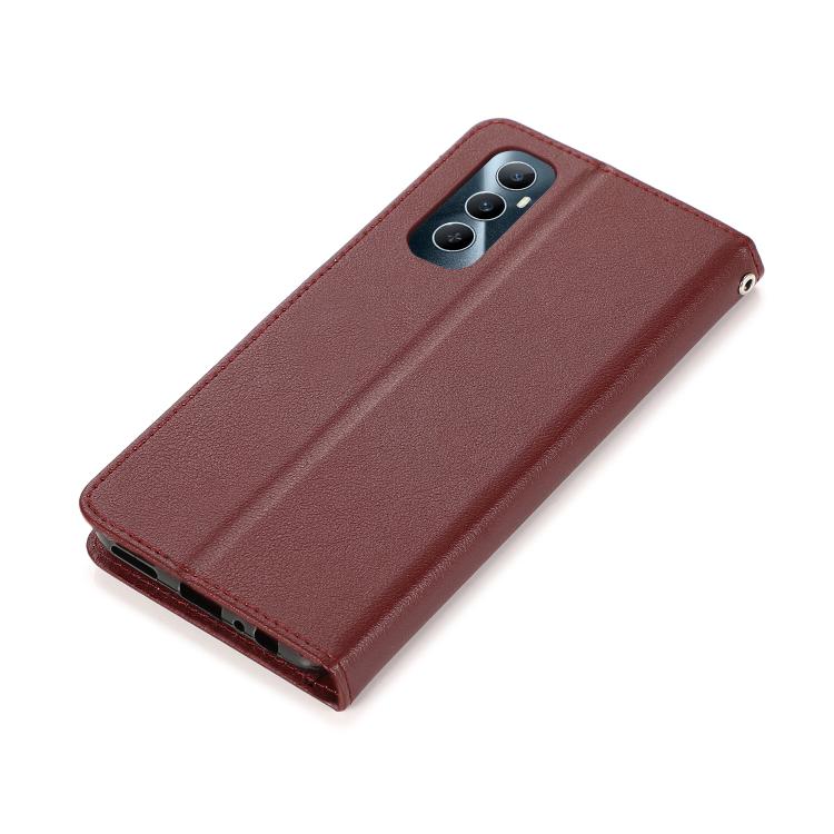 For Realme C65 4G 3-Card Slots Multifunctional Leather Phone Case