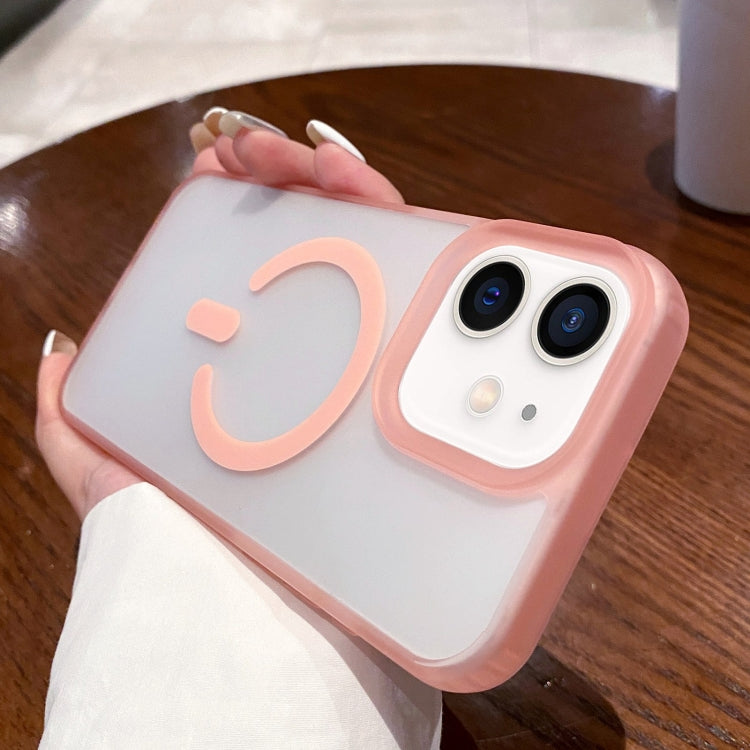 For iPhone 11 Dual-Side Frosted MagSafe Clear Phone Case