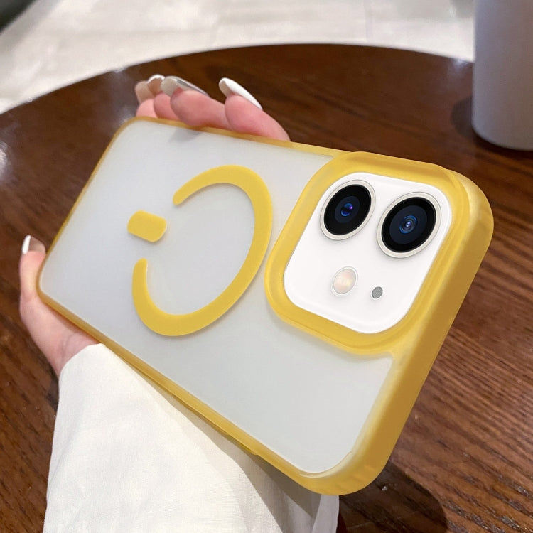 For iPhone 11 Dual-Side Frosted MagSafe Clear Phone Case