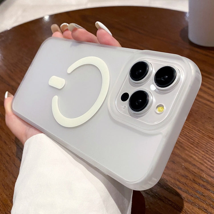 For iPhone 16 Pro Dual-Side Frosted MagSafe Clear Phone Case