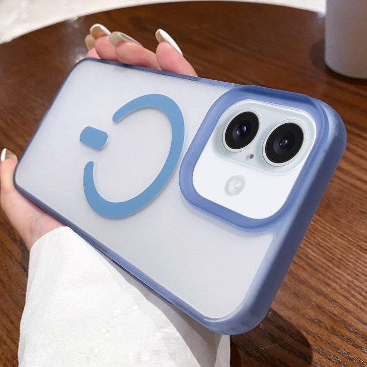 For iPhone 16 Dual-Side Frosted MagSafe Clear Phone Case