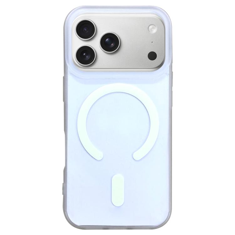 For iPhone 17 Pro Max Dual-Side Frosted MagSafe Clear Phone Case
