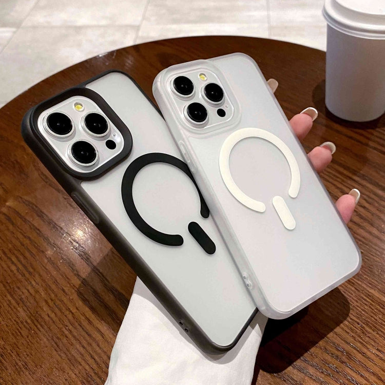 For iPhone 12 Pro Max Dual-Side Frosted MagSafe Clear Phone Case