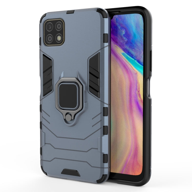 For Huawei Enjoy 20 PC + TPU Anti-fall Protective Case with Magnetic Ring Holder