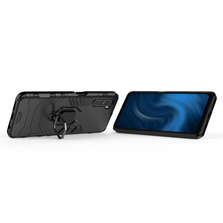 For Huawei Maimang 9 PC + TPU Anti-fall Protective Case with Magnetic Ring Holder