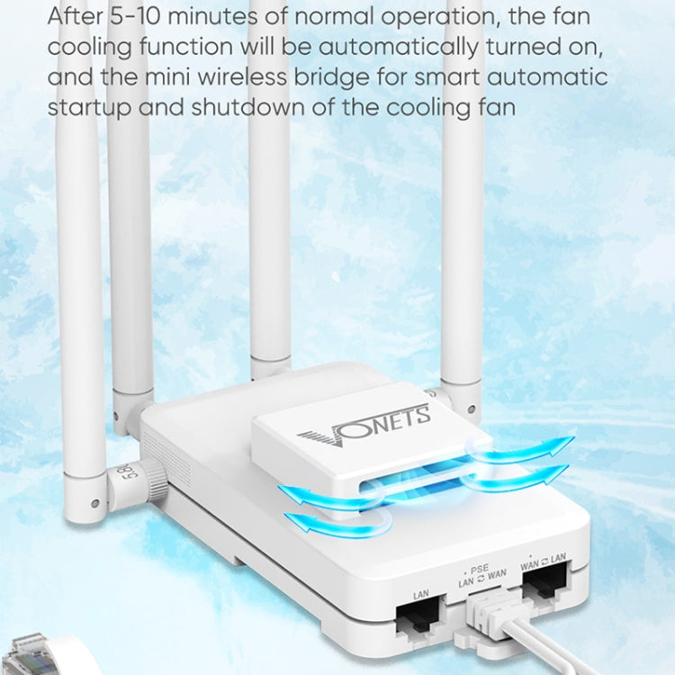 VONETS VAR1800-H 1800Mbps Wireless WiFi Router Standard Edition - White